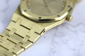 1989 Audemars Piguet 56303BA Royal Oak 33mm Quartz with Box & Papers