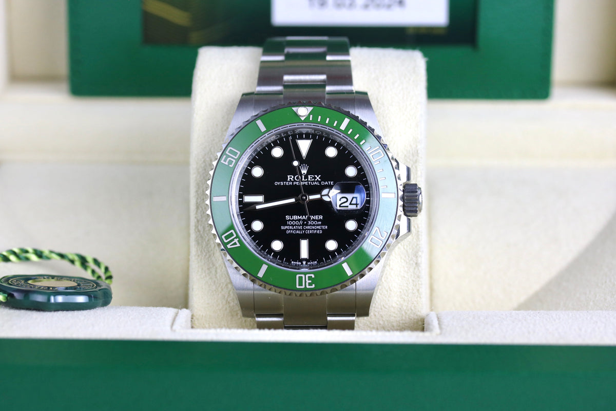 2024 Rolex 126610LV Submariner 41mm Starbucks with Box & Papers