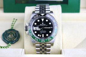 UNWORN 2024 ROLEX 126720VTNR GMT-MASTER II "Sprite" with Box & Papers