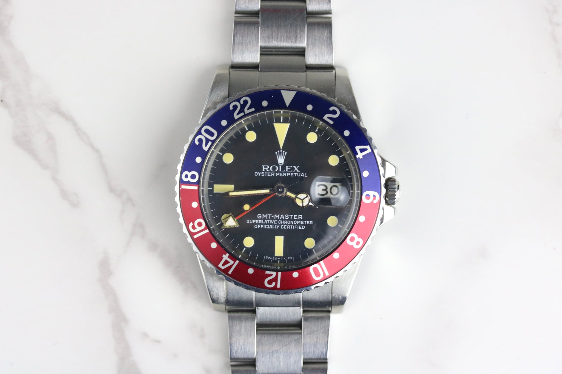 1983 Rolex 16750 GMT-MASTER Pepsi Matte Dial with RSC(2024)