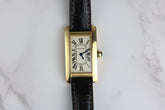 2010 Cartier W2607456 Tank Americaine 19mm Rose Gold with Papers