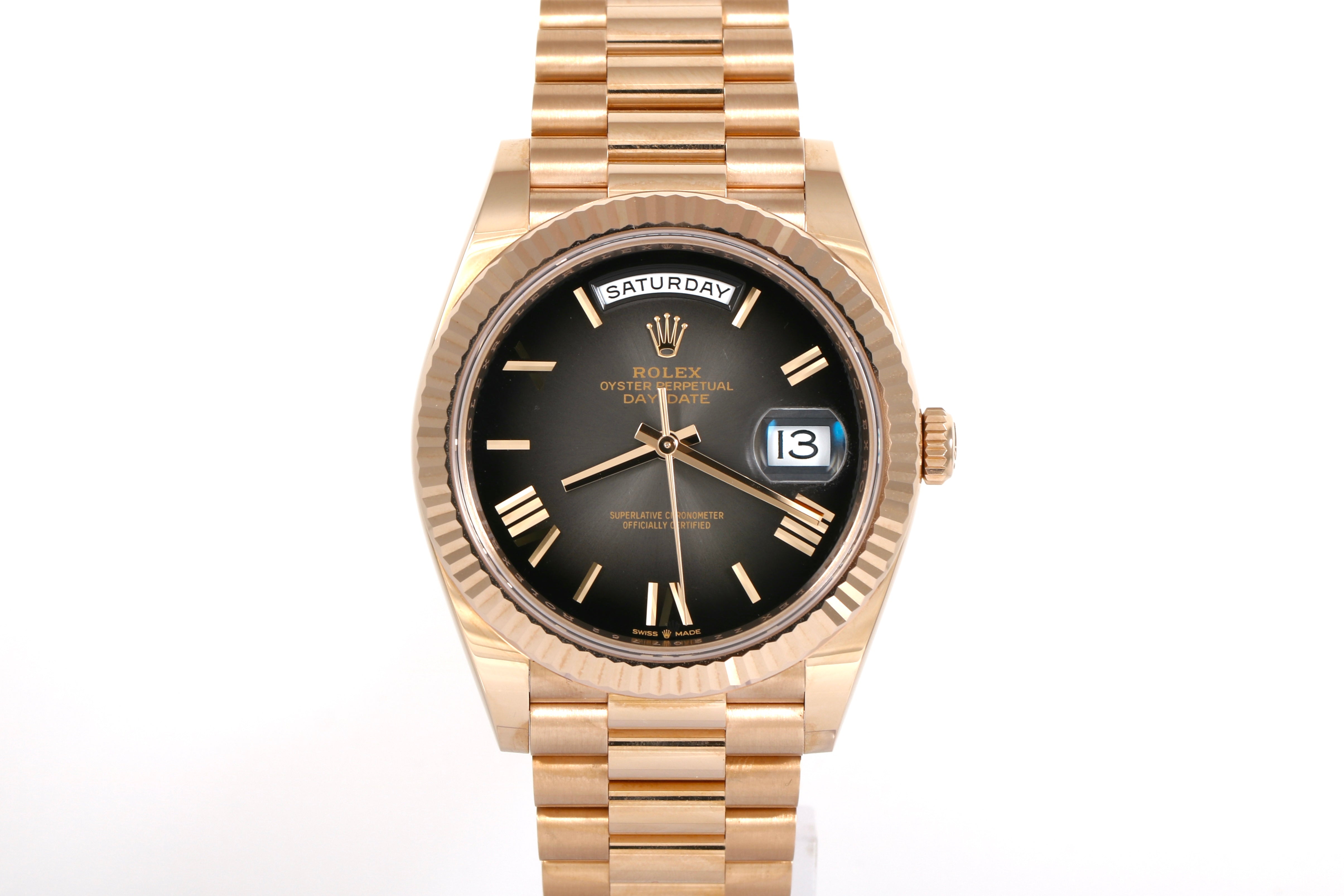 2024 Rolex Daydate 40mm - 228235 (Slate Ombre)