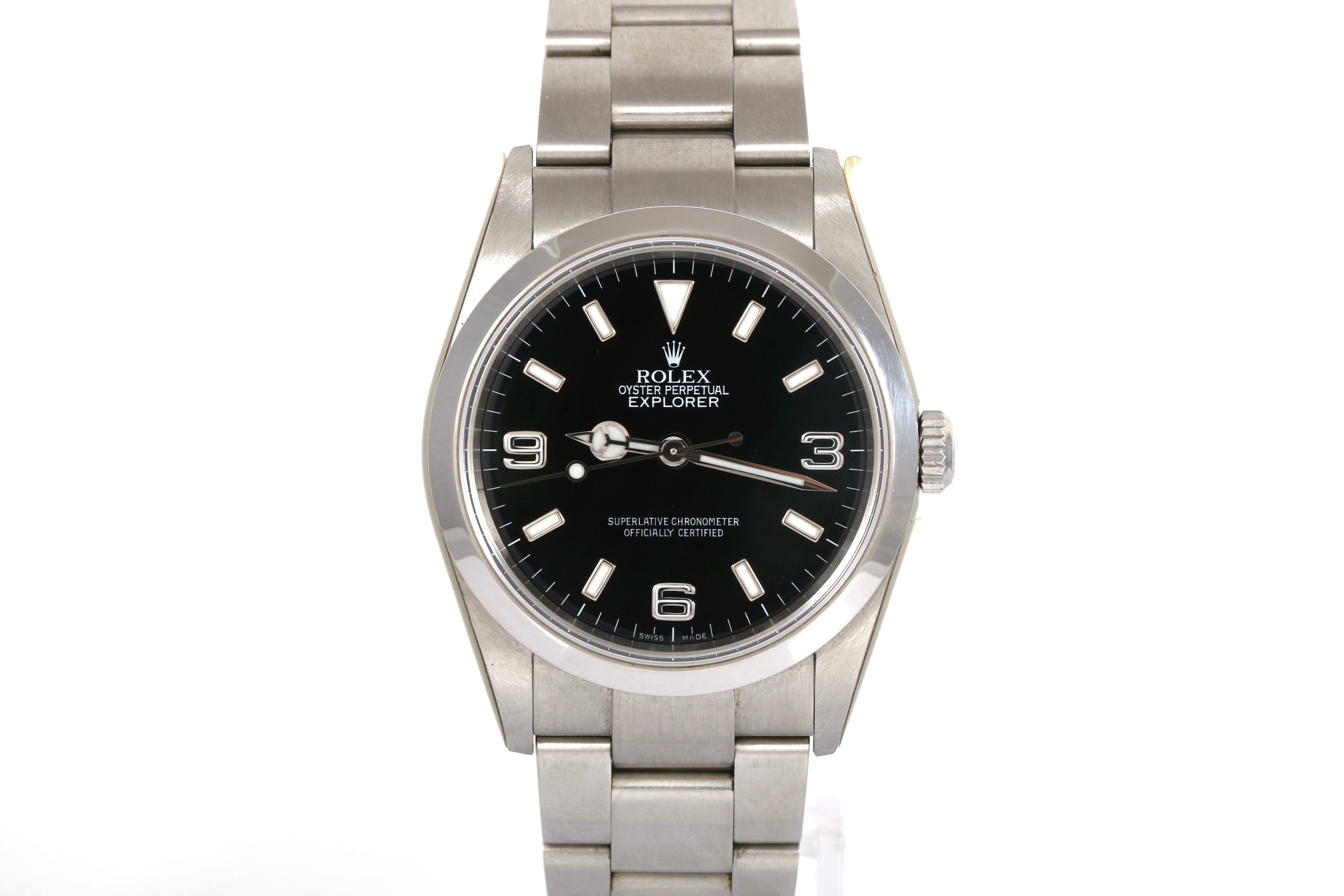 Partial Sticker 2005 Rolex Explorer 36mm - 114270