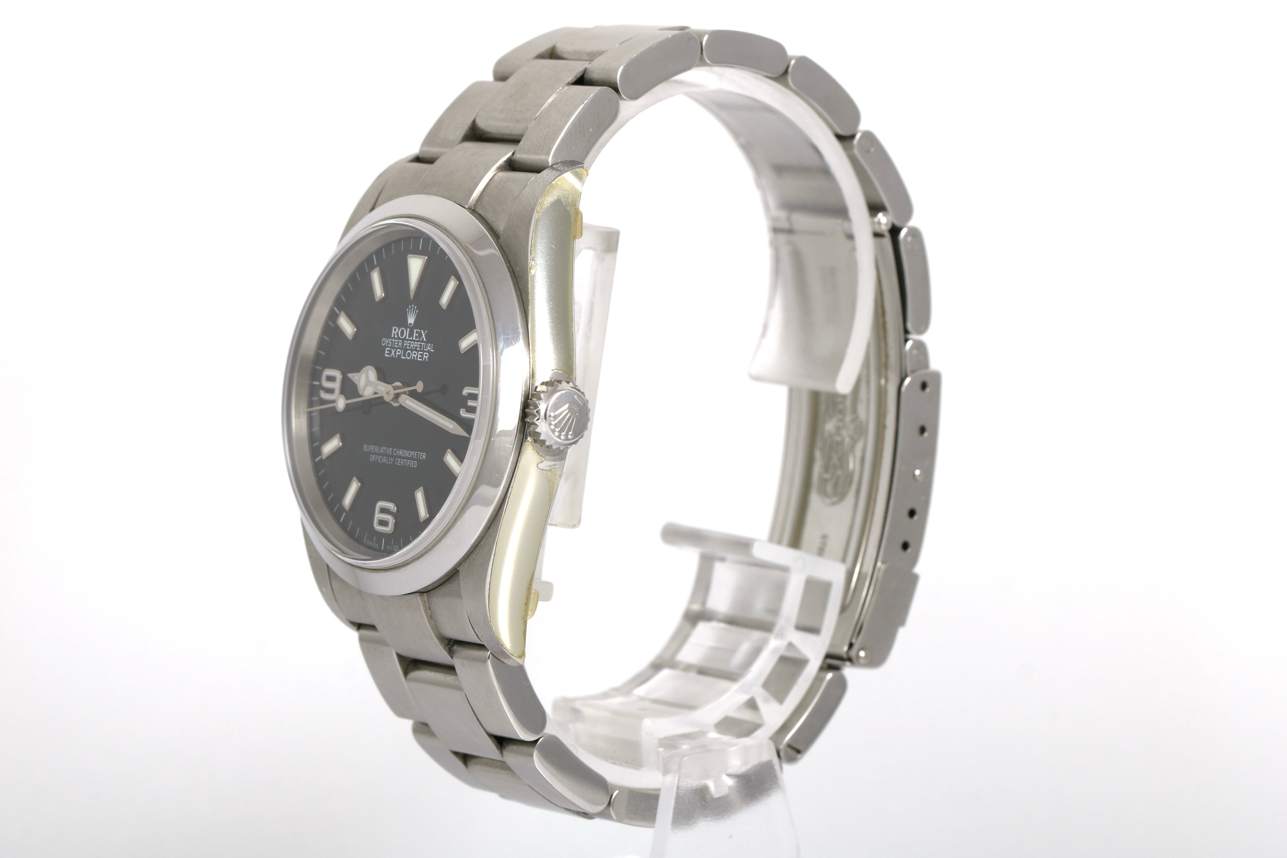 Partial Sticker 2005 Rolex Explorer 36mm - 114270