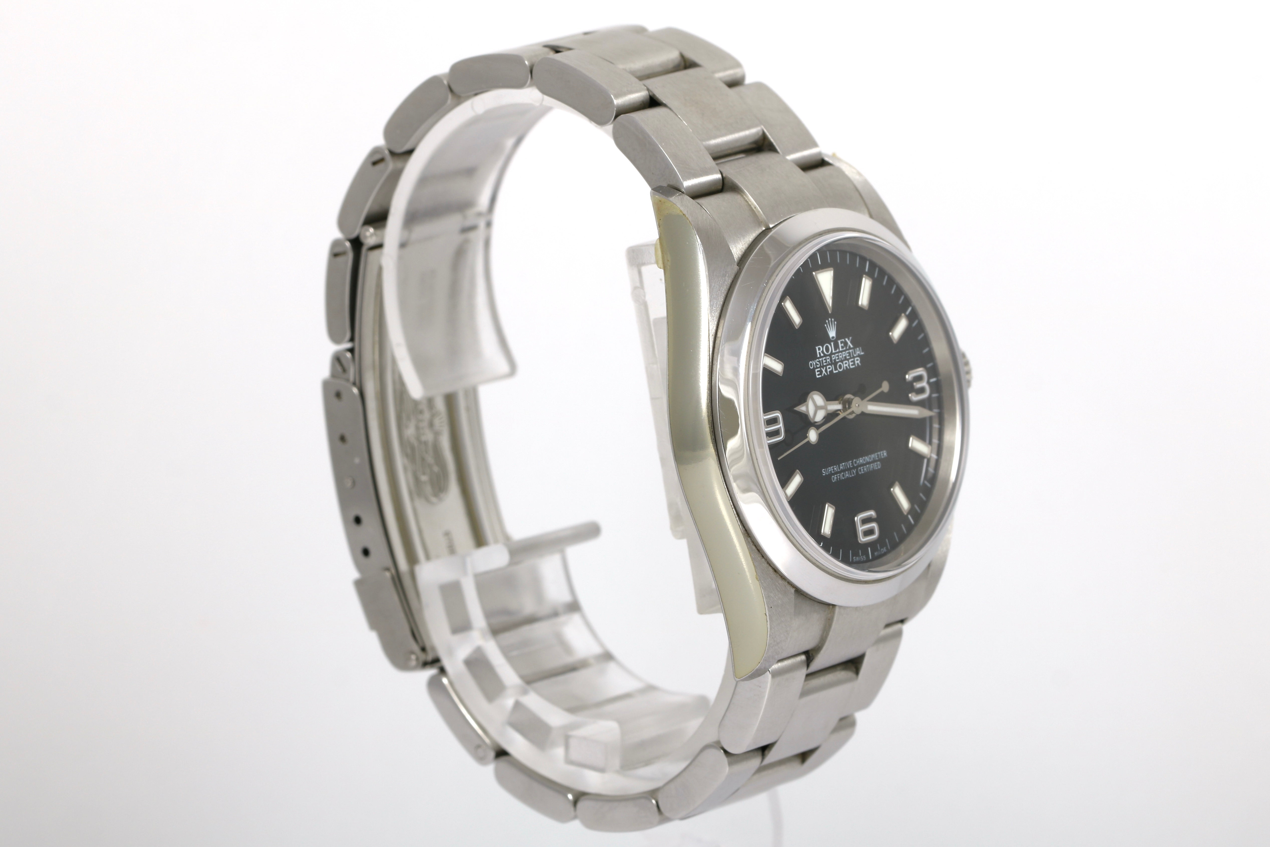 Partial Sticker 2005 Rolex Explorer 36mm - 114270