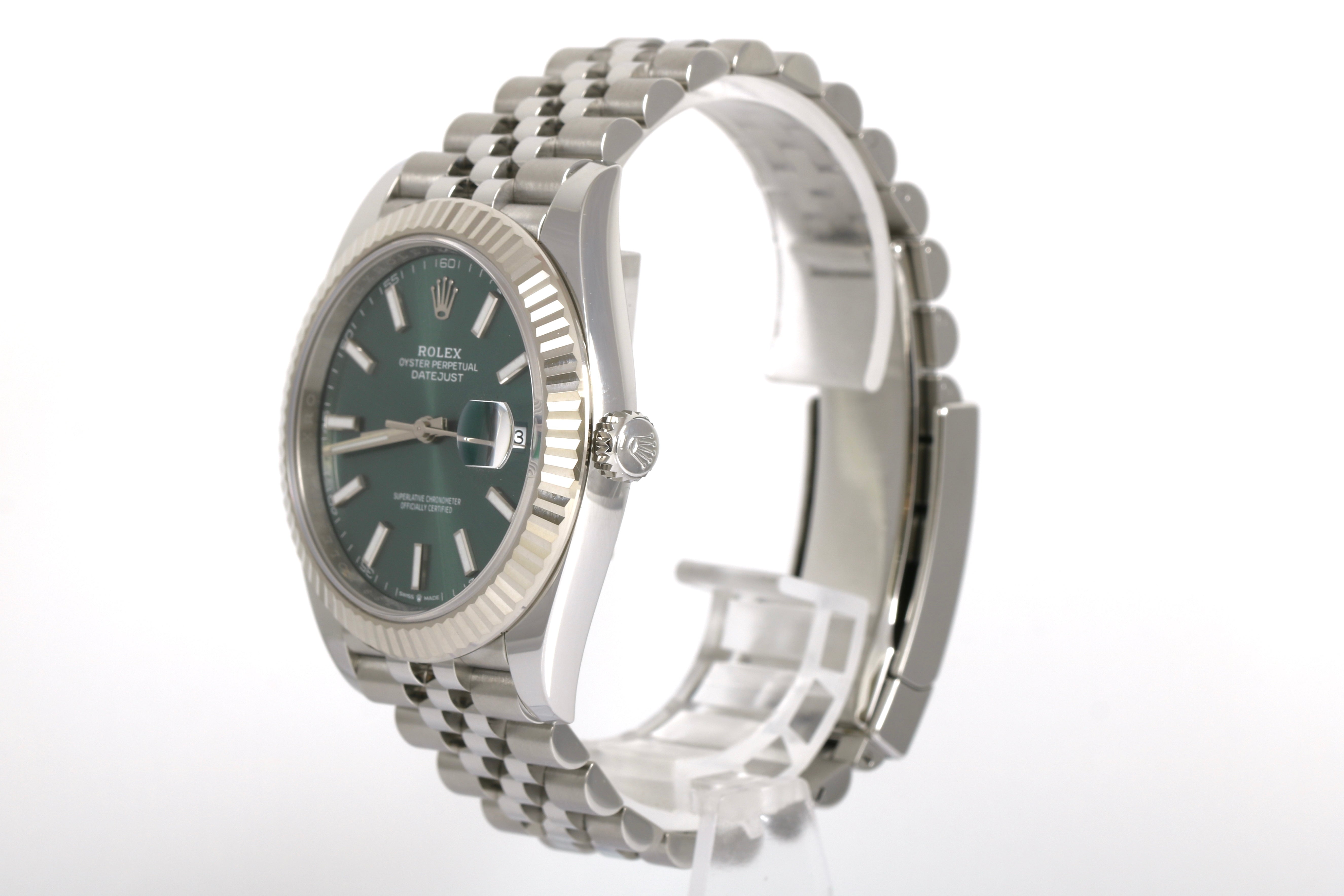 2024 Rolex Datejust 41mm - 126334 (Mint Green)