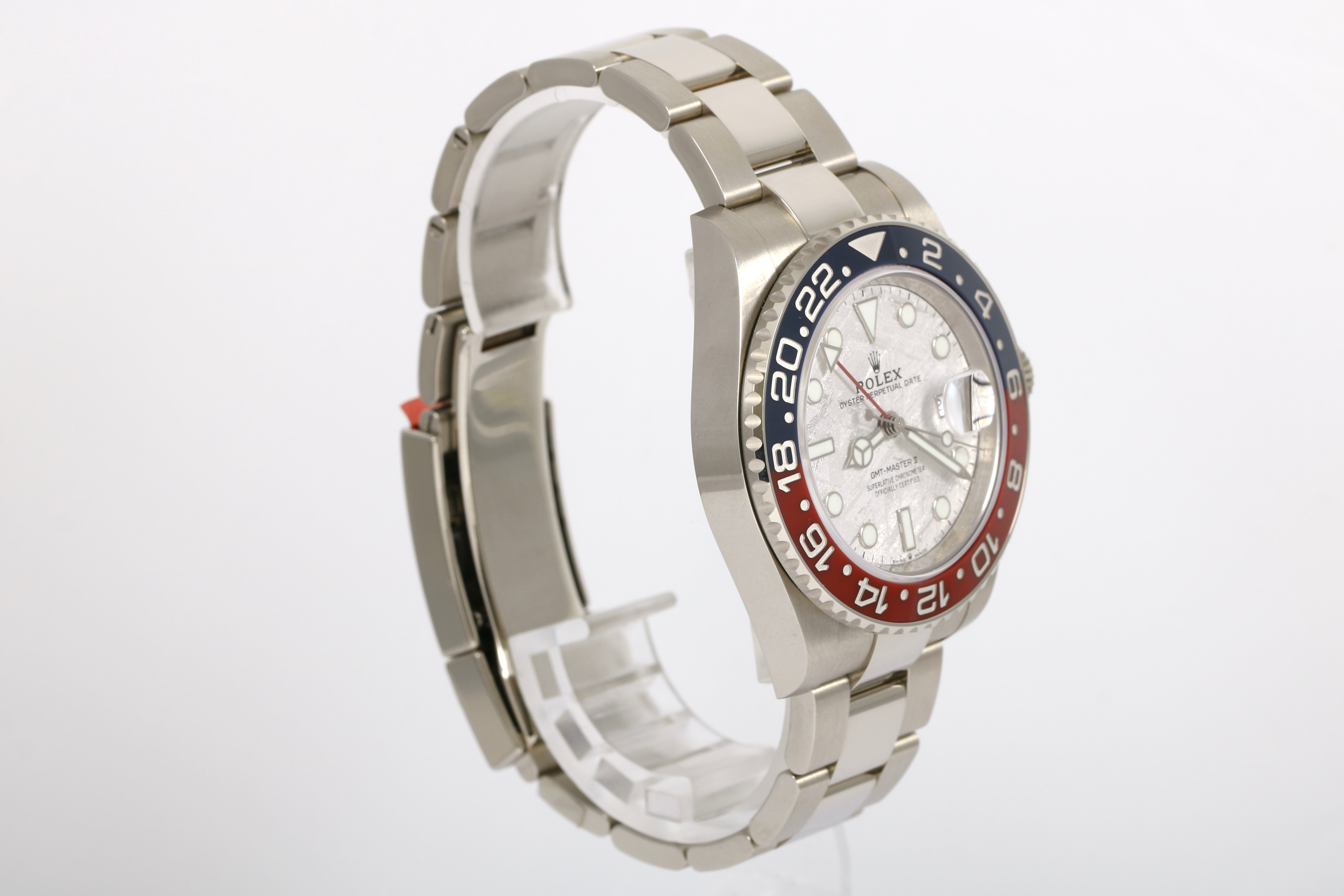 Unpolished 2020 Rolex GMT-MASTER II - 126719BLRO (Meteorite)