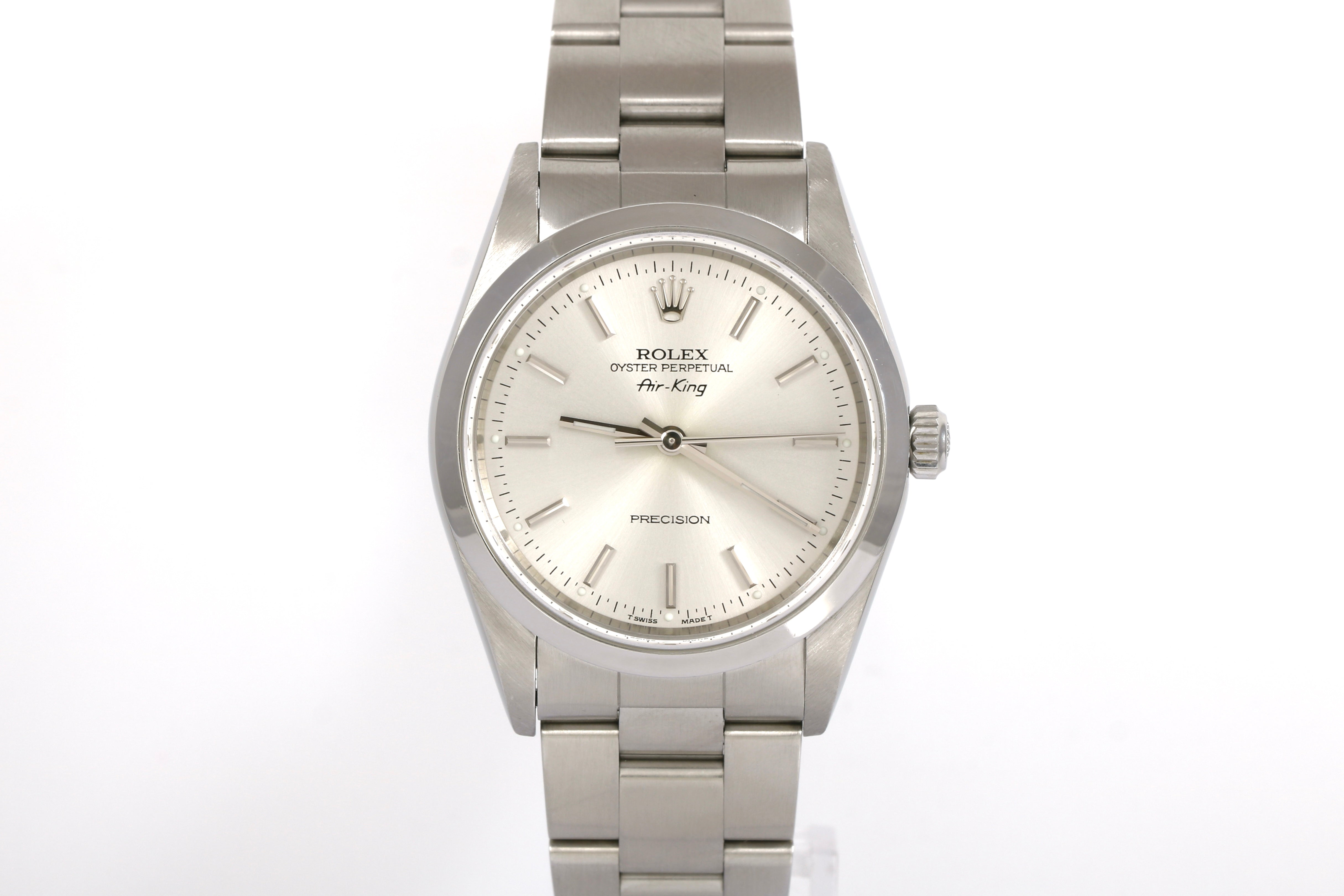 1997 Rolex Air King 34mm - 14000 (Silver)