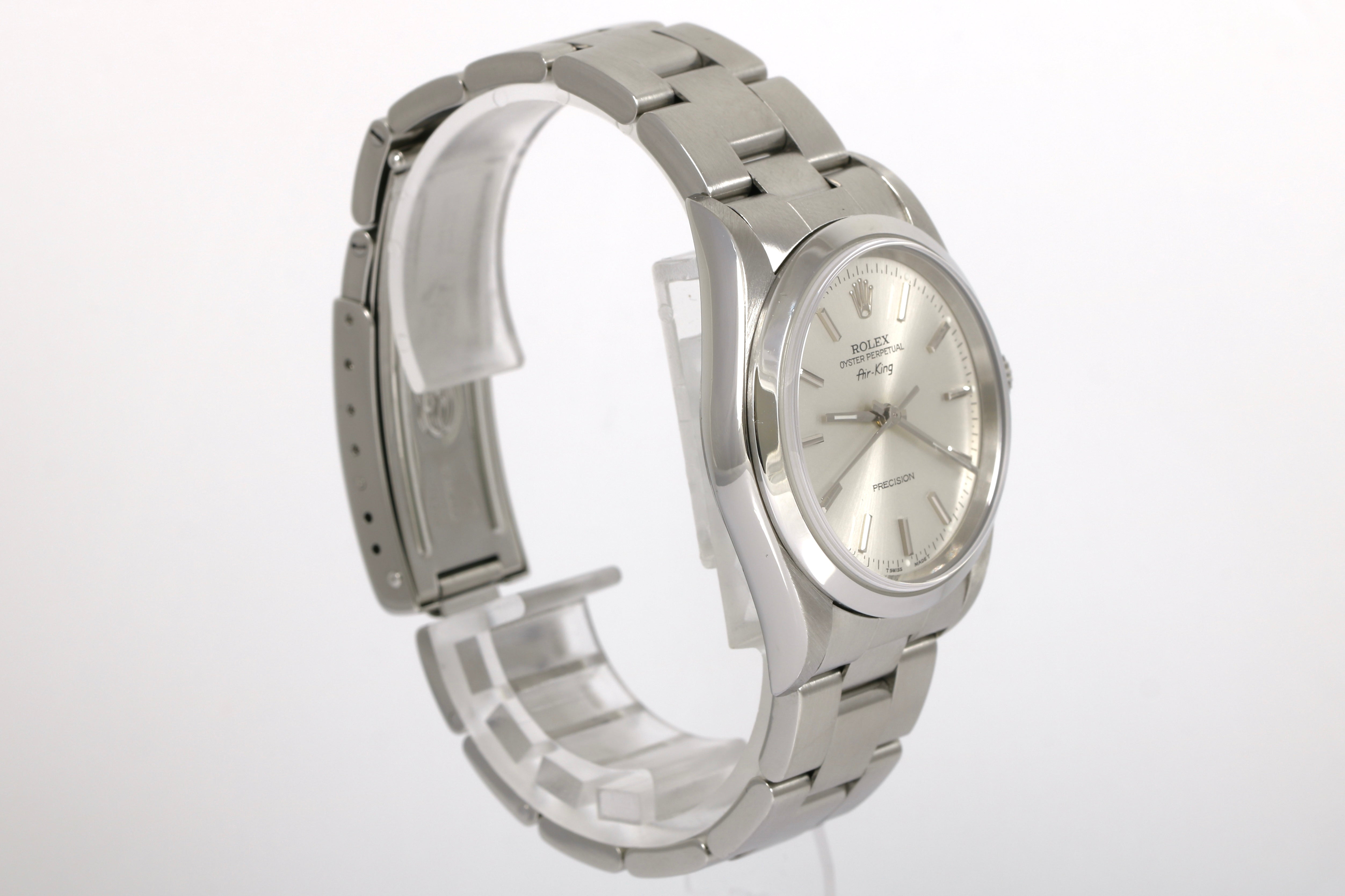 1997 Rolex Air King 34mm - 14000 (Silver)