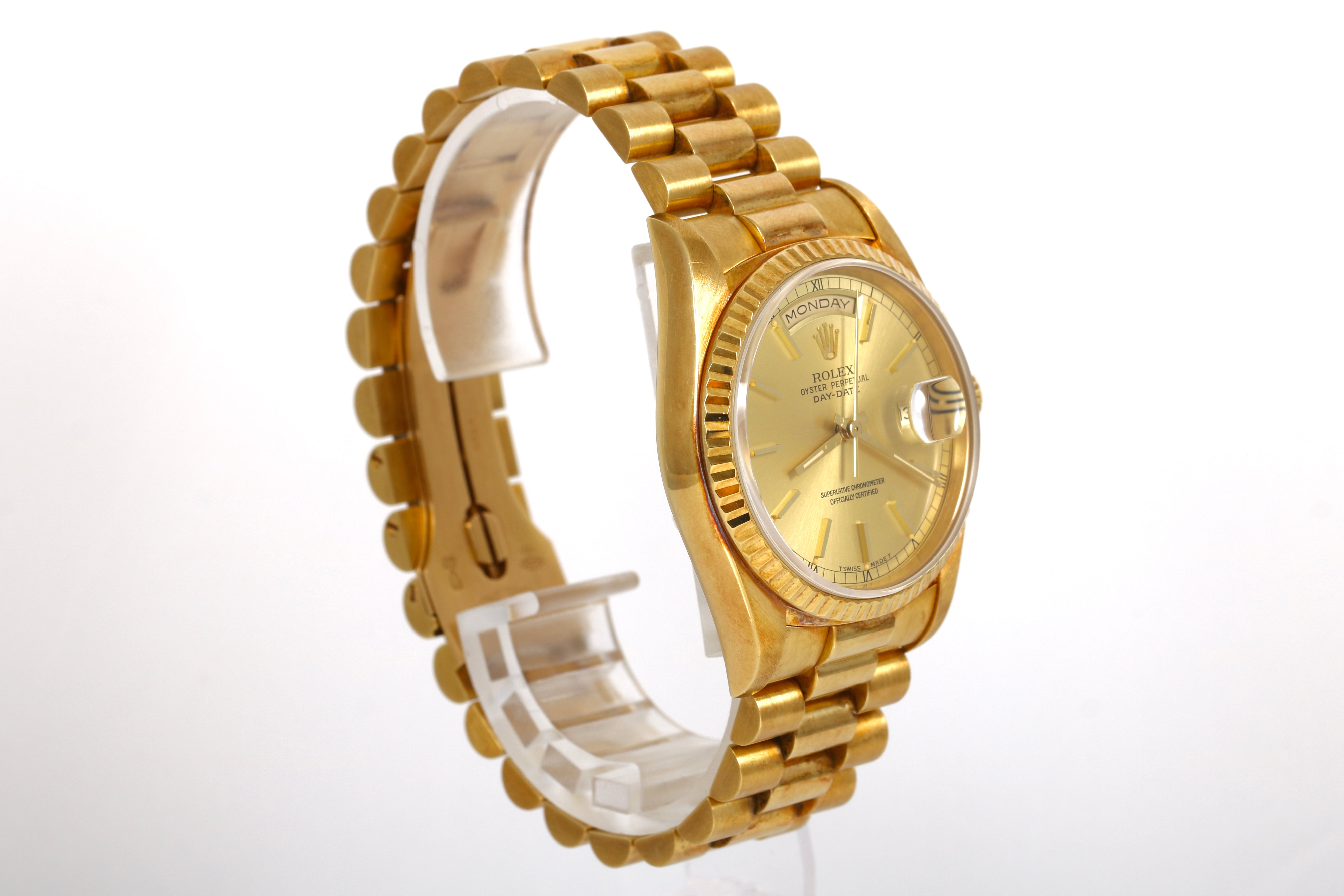 1990 Rolex Day-Date 36mm - 18238 (Champagne)