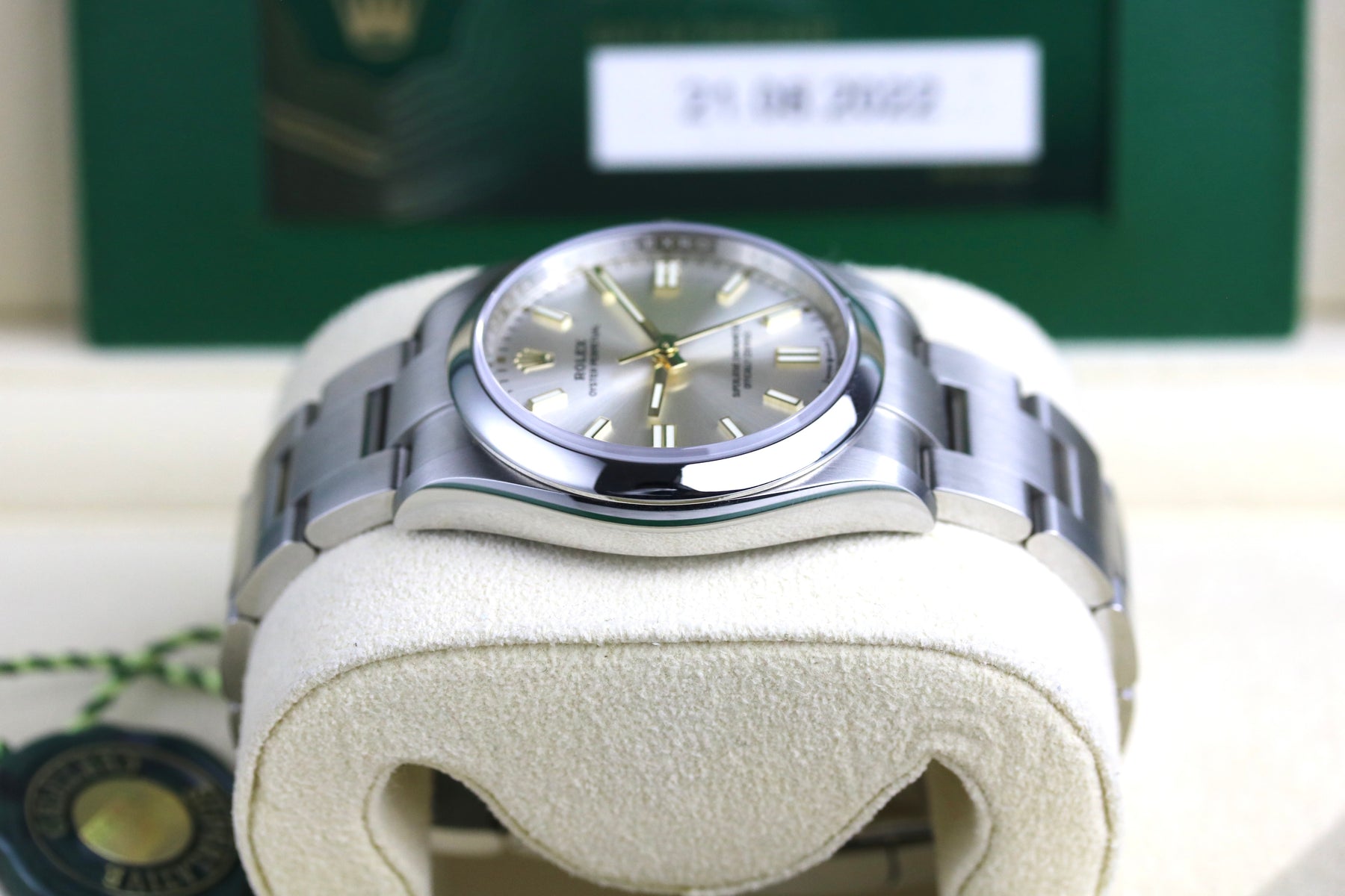 2022 Rolex 126000 Oyster Perpetual 36mm Silver Dial with Box & Papers