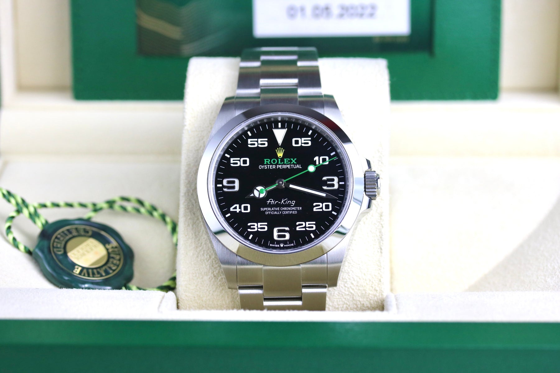 2022 Rolex 126900 Air-King 40mm with Box & Papers