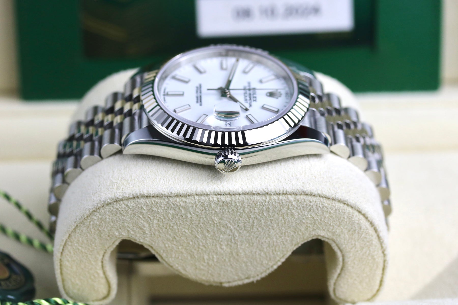 UNWORN 2024 ROLEX 126334 Datejust 41mm White Dial with Box & Papers