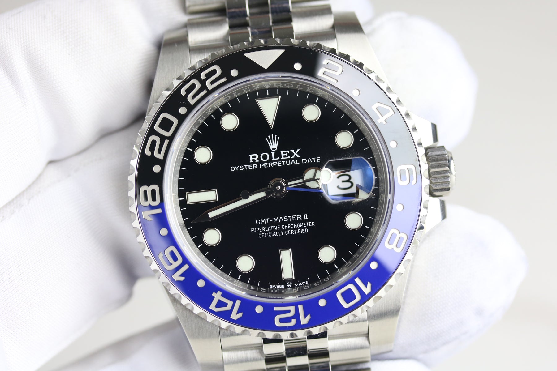 2021 Rolex 126710BLNR GMT-MASTER II Batgirl with Box & Papers