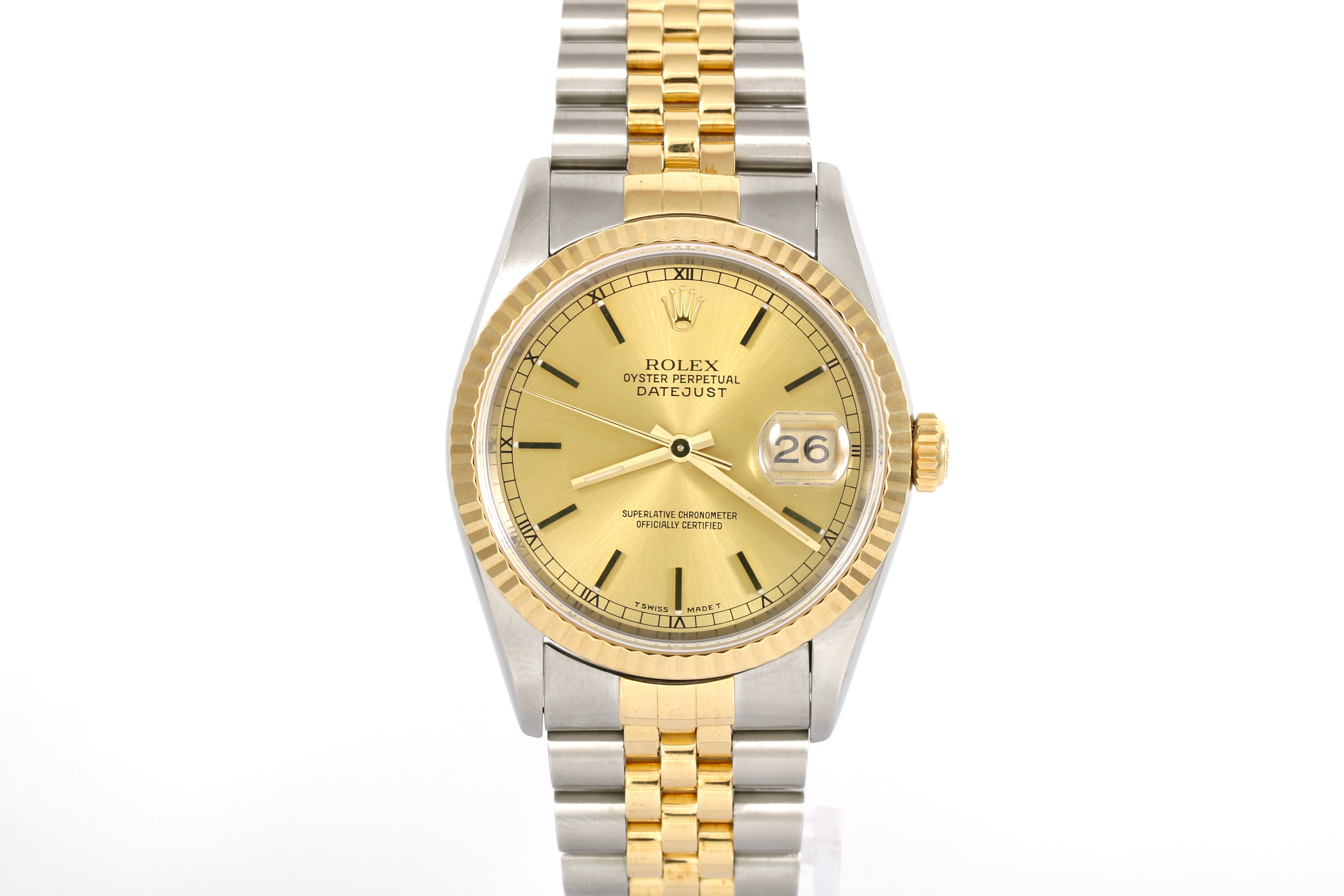 1994 Rolex Datejust 36mm - 16233 (Champagne)