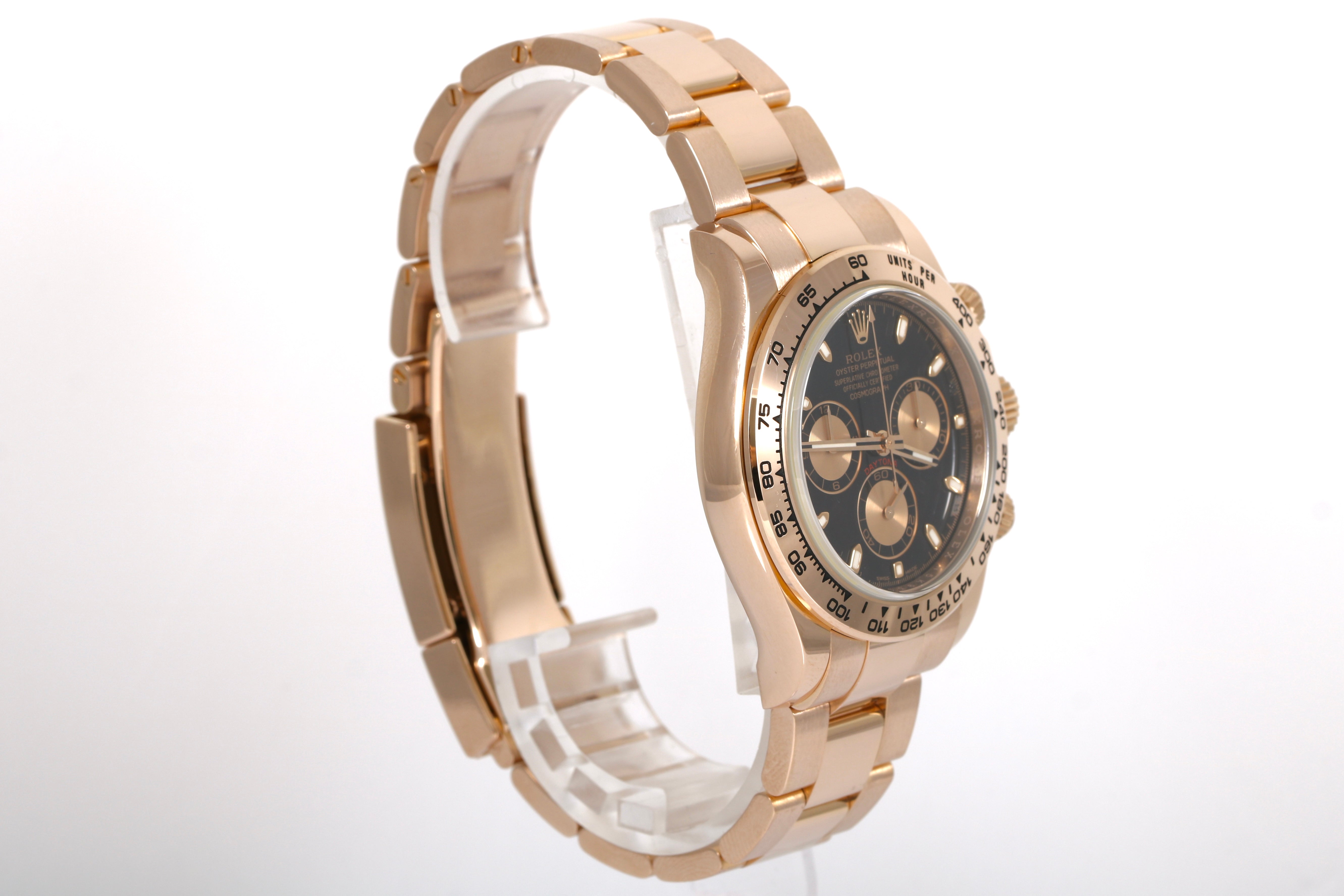 2017 Rolex Daytona 18K Rose Gold - 116509 (Black)