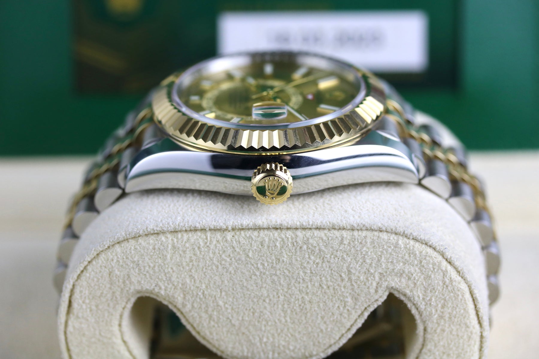 2023 Rolex 326933 Sky-Dweller Champagne Dial with Box & Papers