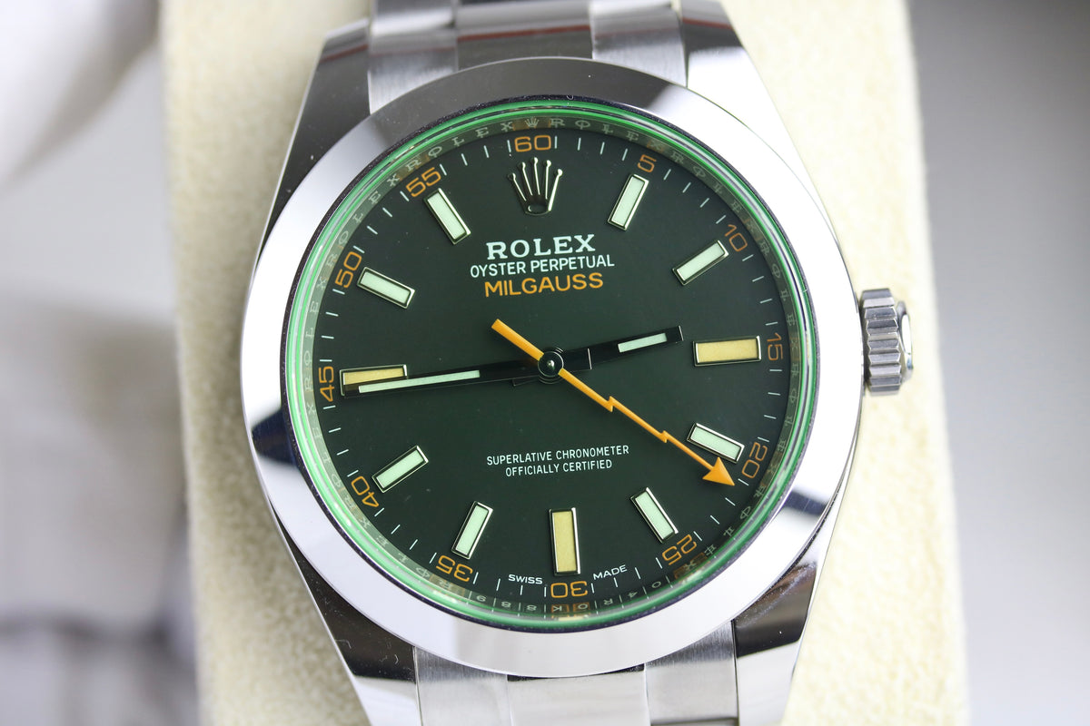 2021 Rolex 116400GV Milgauss with Box & Papers