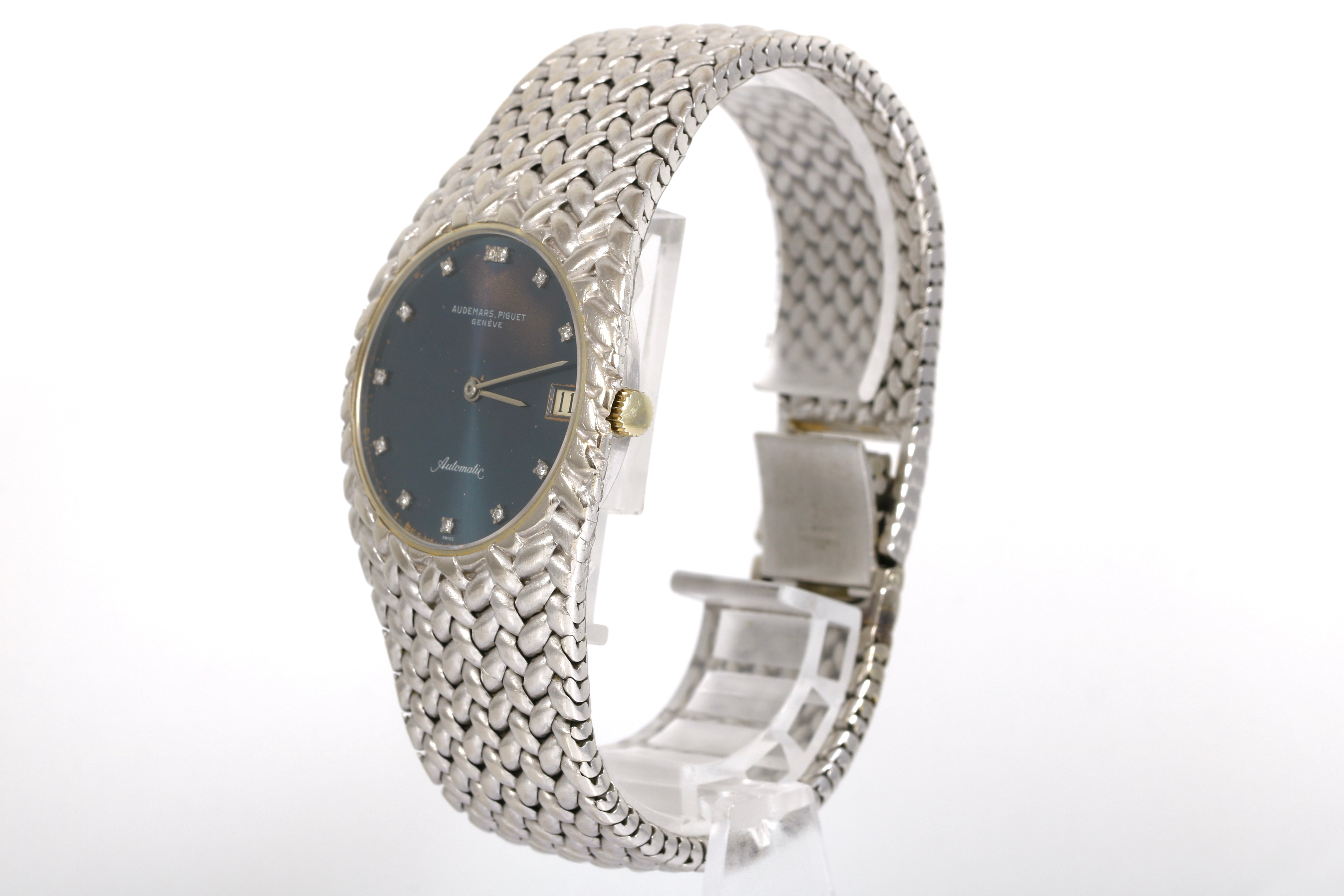 1970s Audemars Piguet Cobra 18K WG 34mm Automatic - 5403BC (Blue)