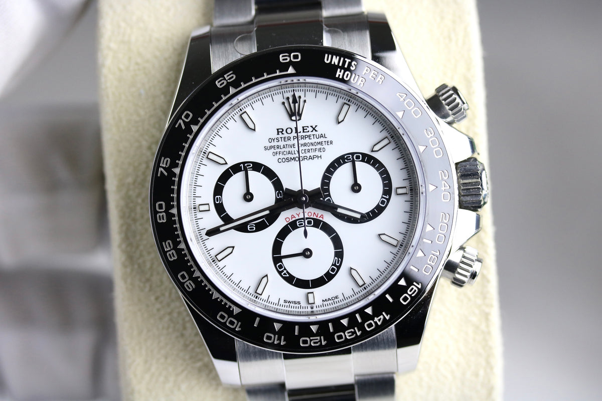 UNWORN 2024 ROLEX 126500LN Daytona Panda with Box & Papers