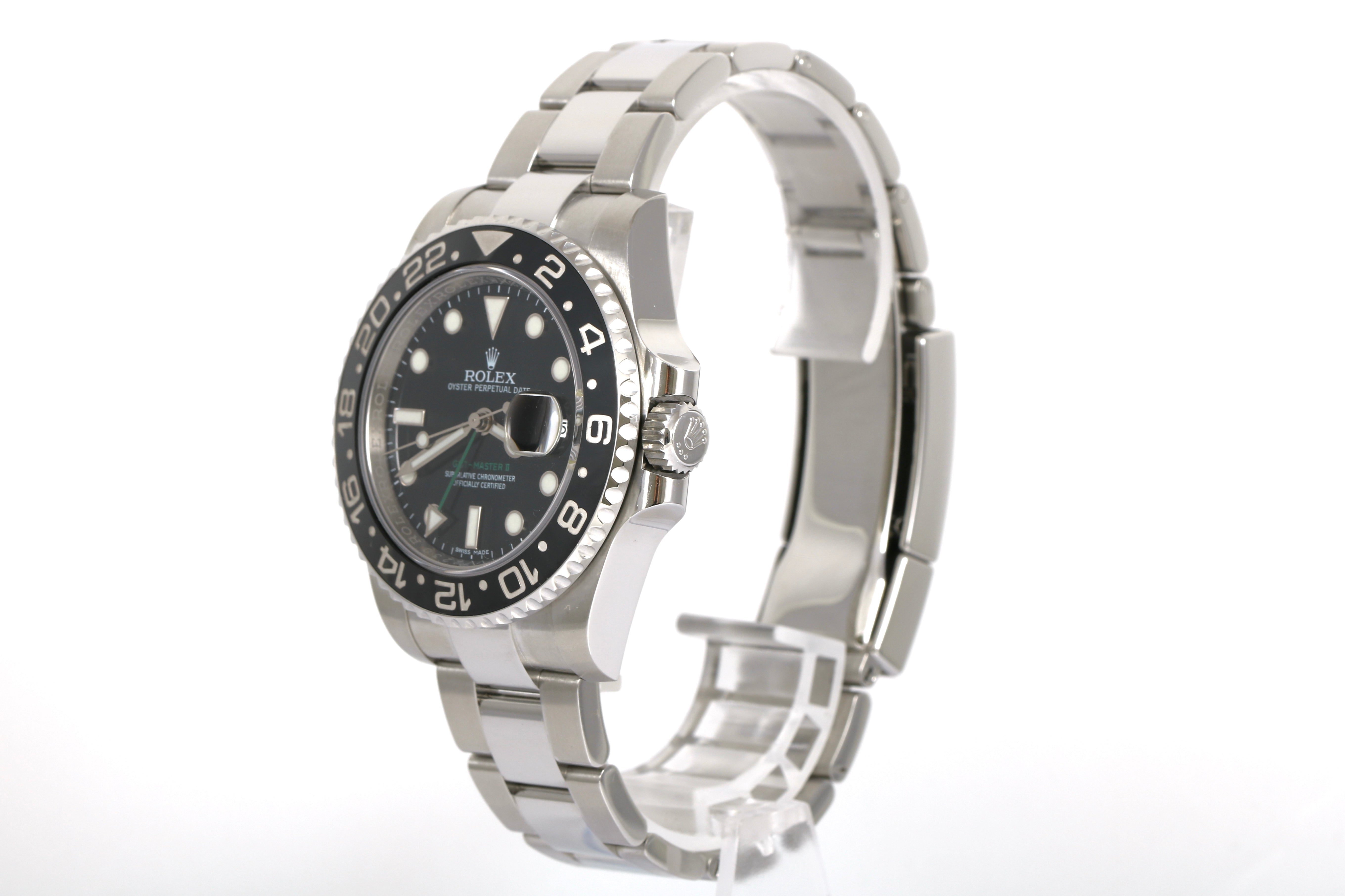 2016 Rolex GMT MASTER II - 116710LN (Green Arrow)