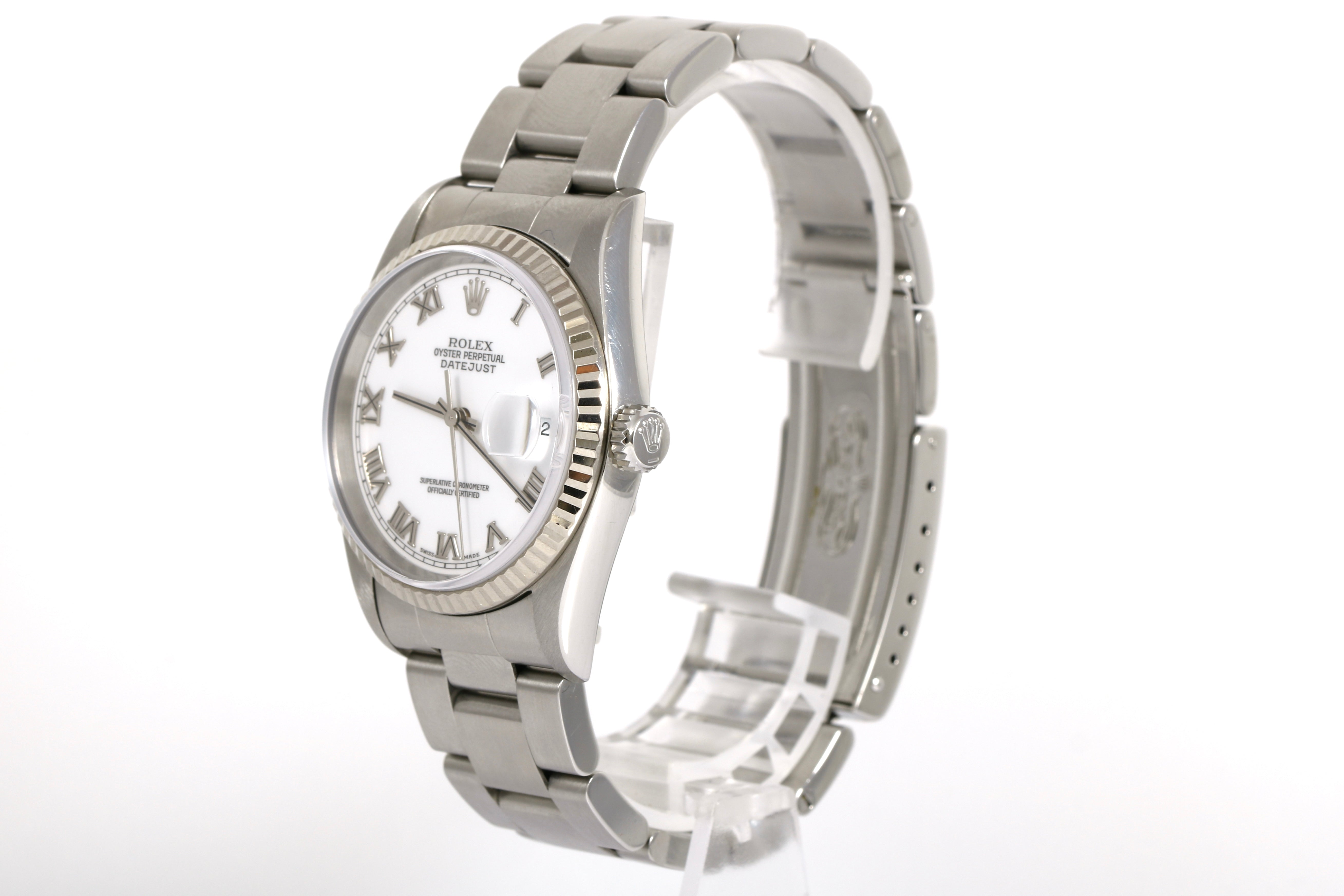 1997 Rolex Datejust 36mm - 16234 (White Roman)