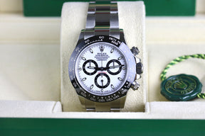 2021 ROLEX 116500LN Daytona Panda with Box & Papers