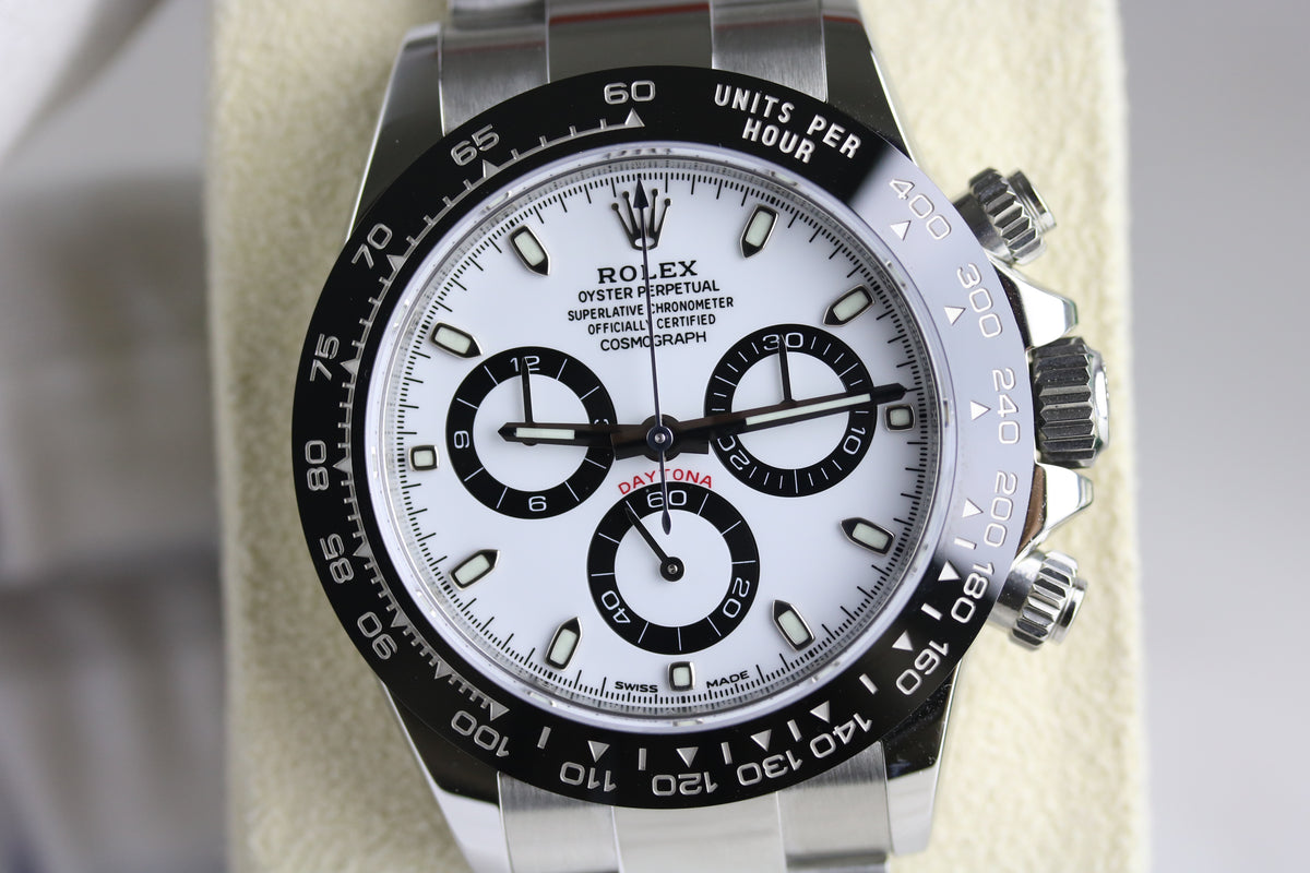 2021 ROLEX 116500LN Daytona Panda with Box & Papers