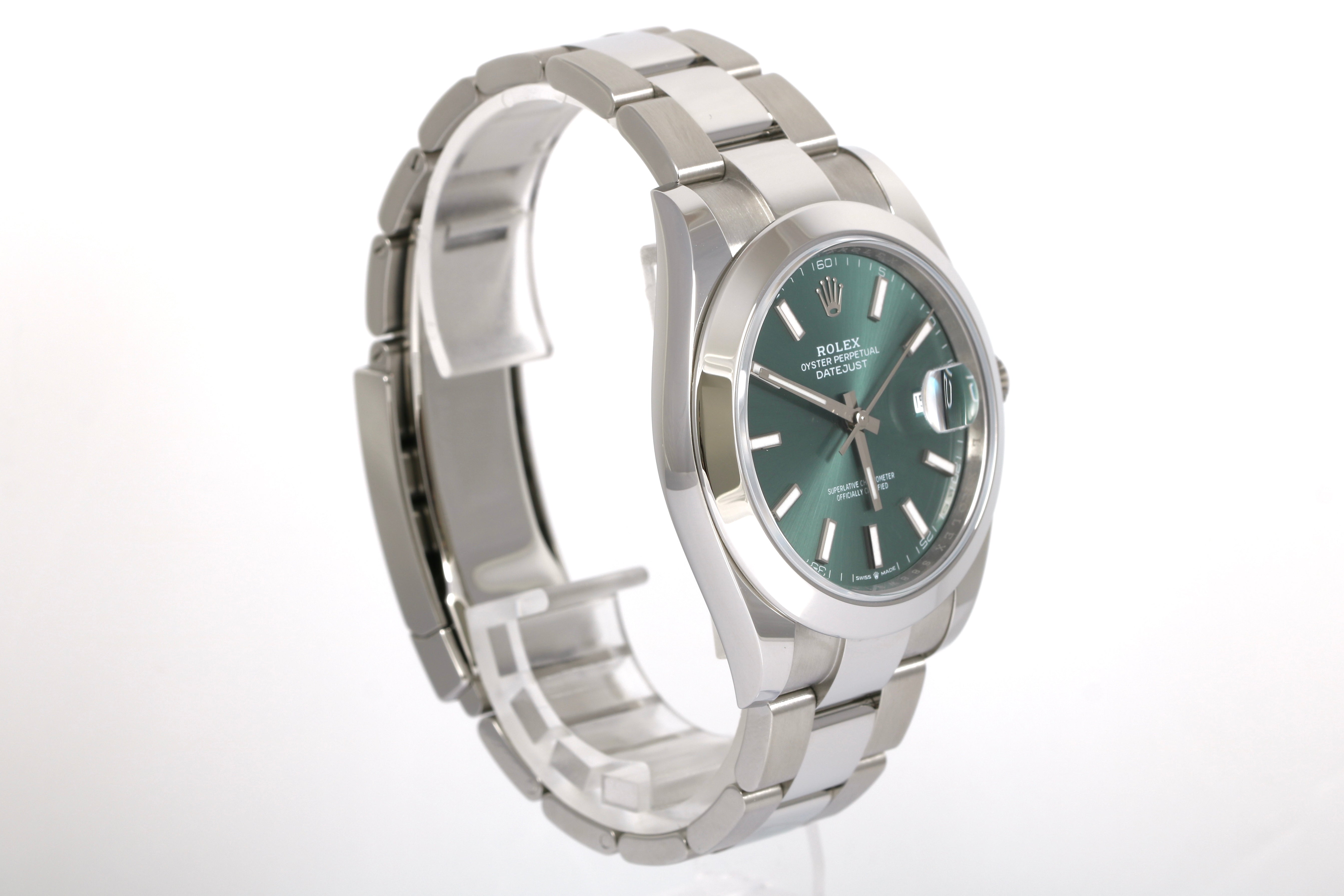 2025 Rolex Datejust 41mm - 126300 (Mint Green)