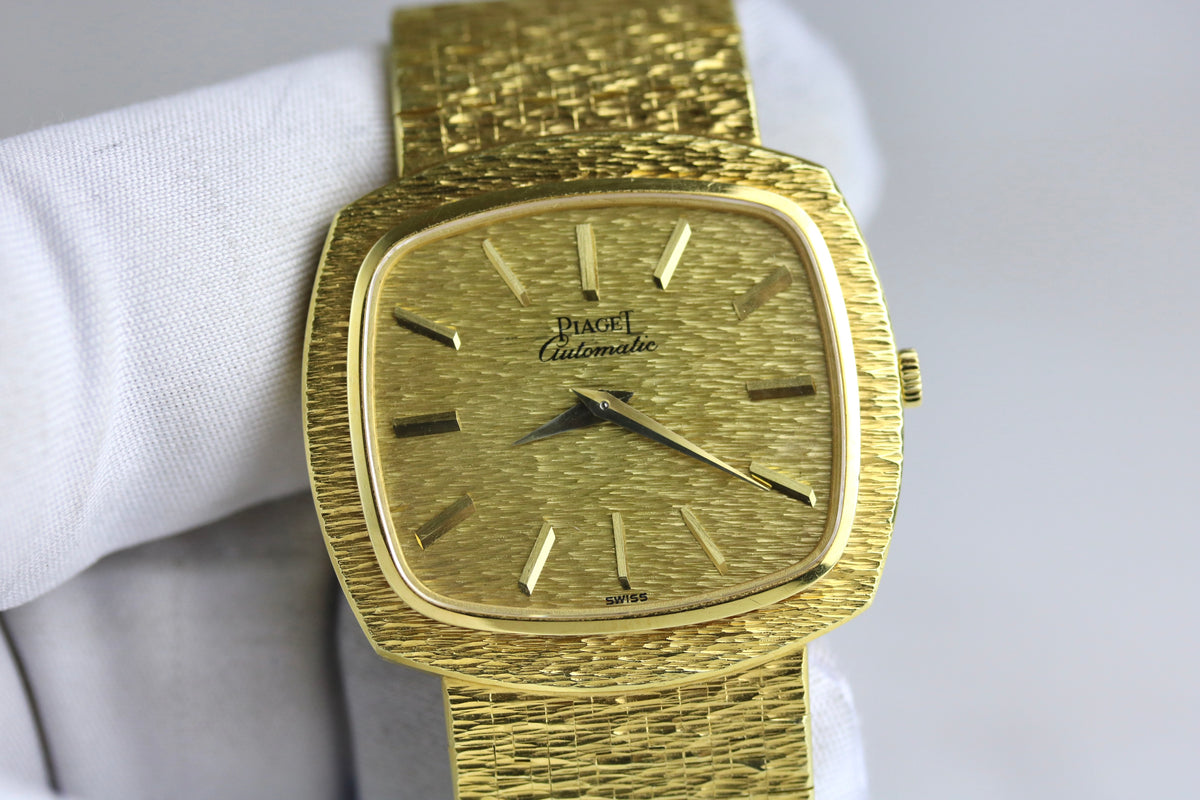 1970s Piaget 12431A6 18K Yellow Gold Automatic