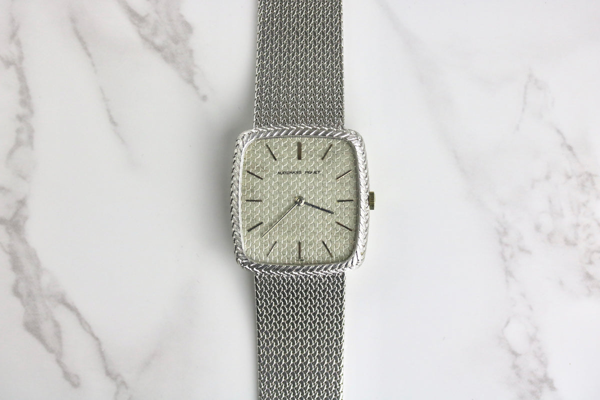 1970s Audemars Piguet 18K White Gold Cobra 30mm