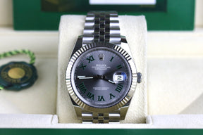 2024 Rolex 126334 Datejust 41mm Wimbledon Dial with Box & Papers