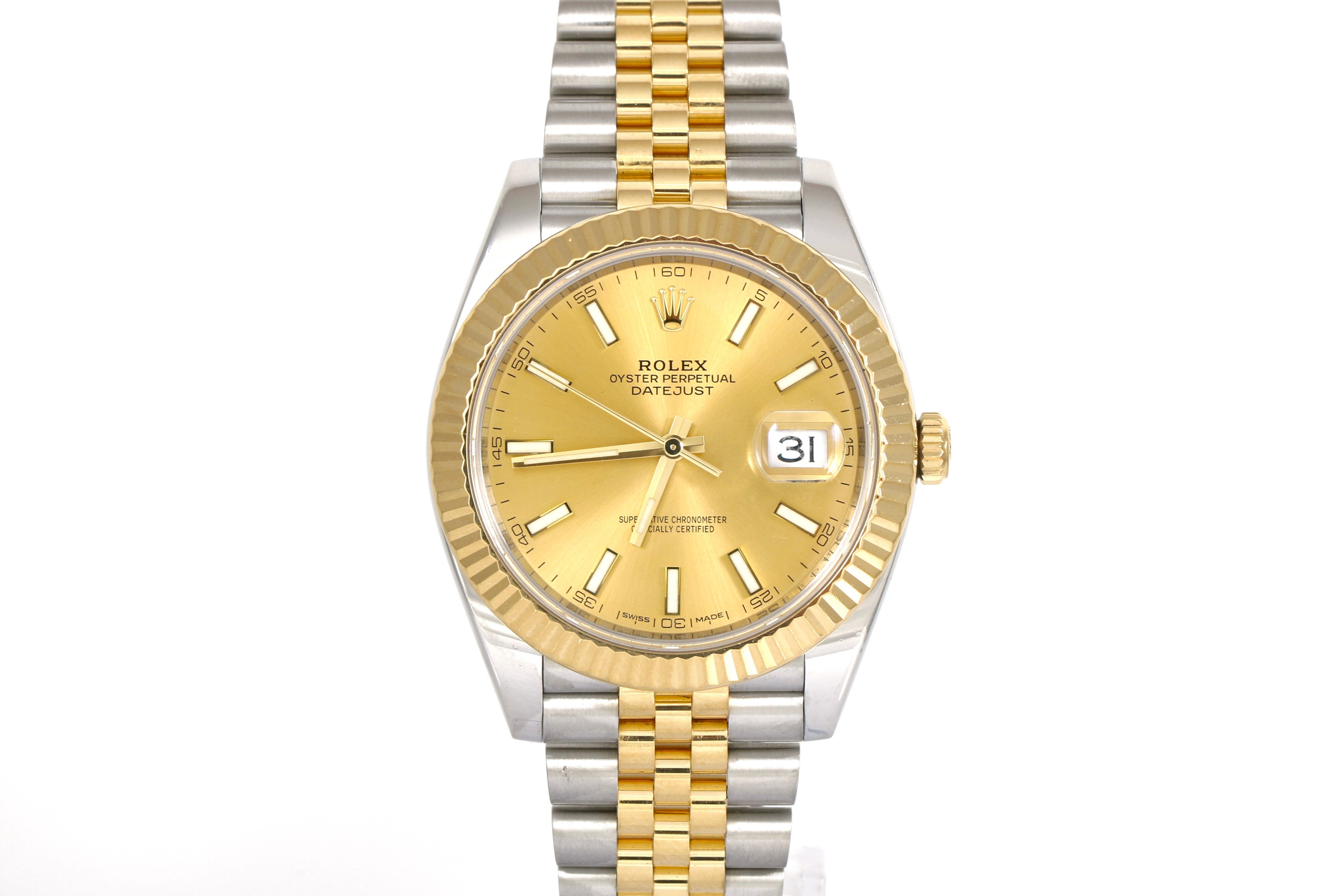 2016 Rolex Datejust 41mm Jubilee - 126333 (Champagne)