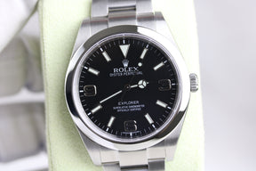 2009 Rolex 214270 Explorer 39mm MK-1 Dial with Box & Papers