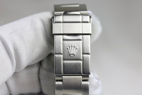 MINT Condition 2009 Rolex 16570 Explorer II 40mm Inner Bezel Engraved 3186 Caliber with Box