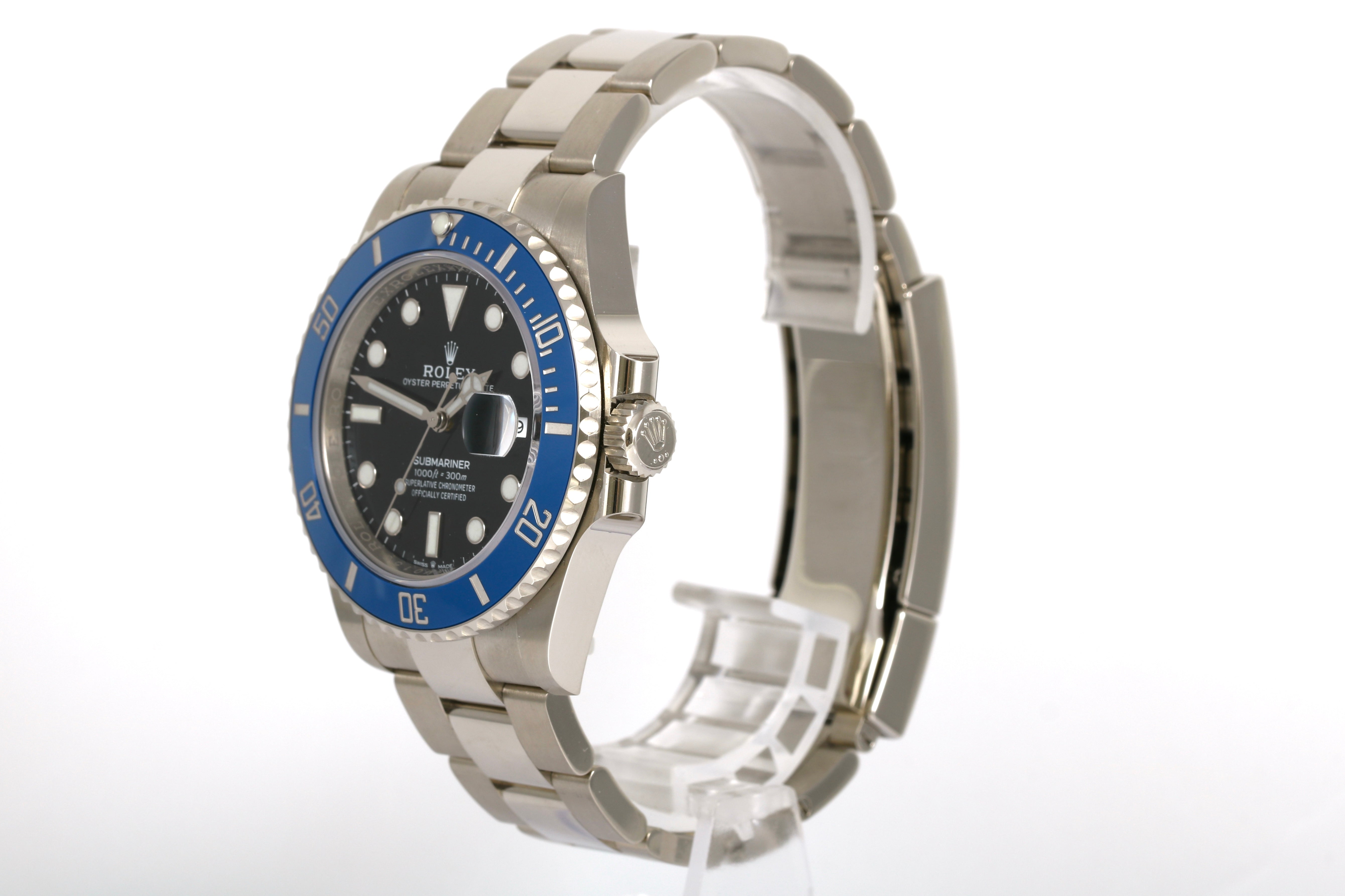 2021 Rolex Submariner 41mm 18K White Gold - 126619LB (Cookie Monster)