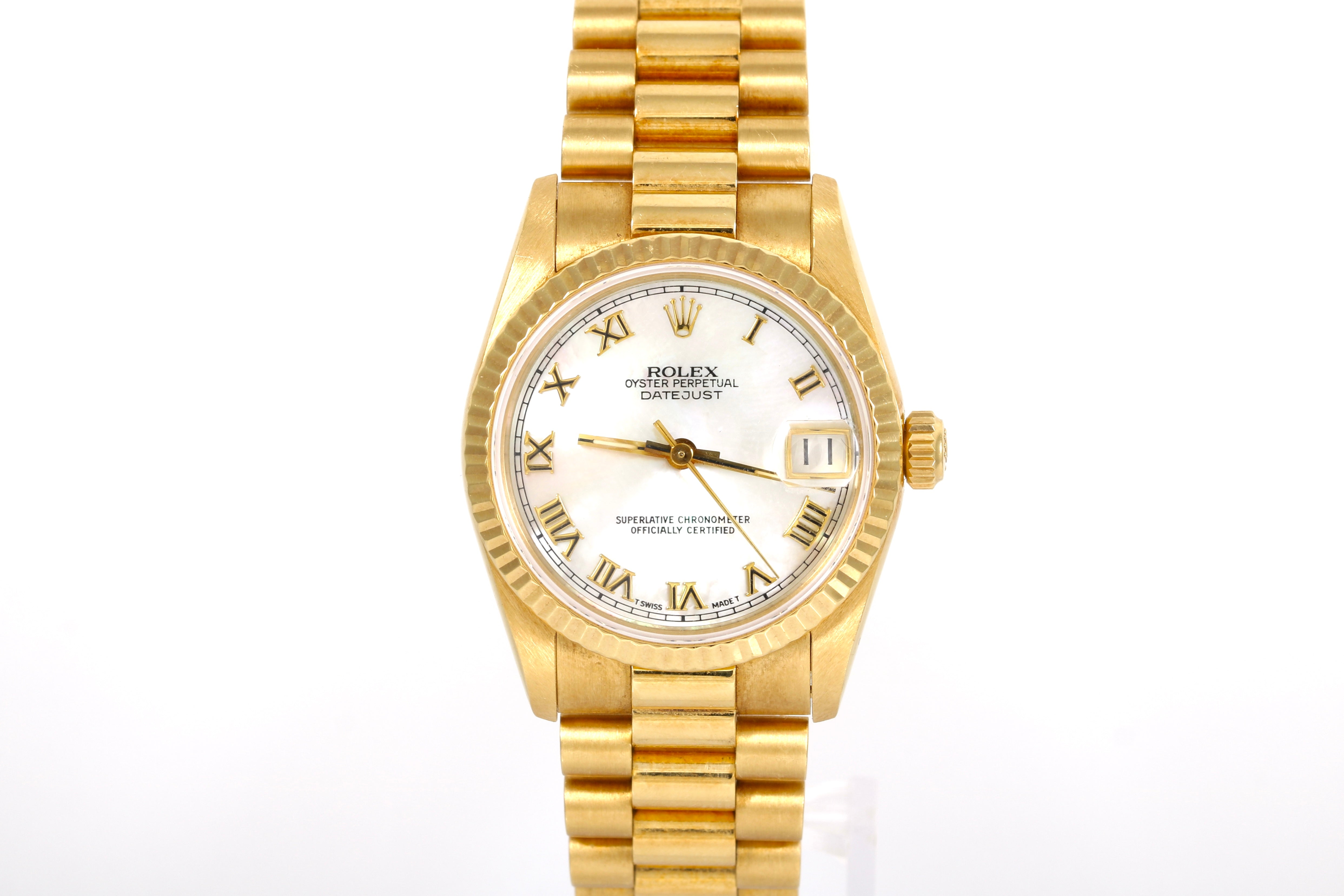 1993 Rolex Datejust 31mm - 68278 (Factory MOP Dial)