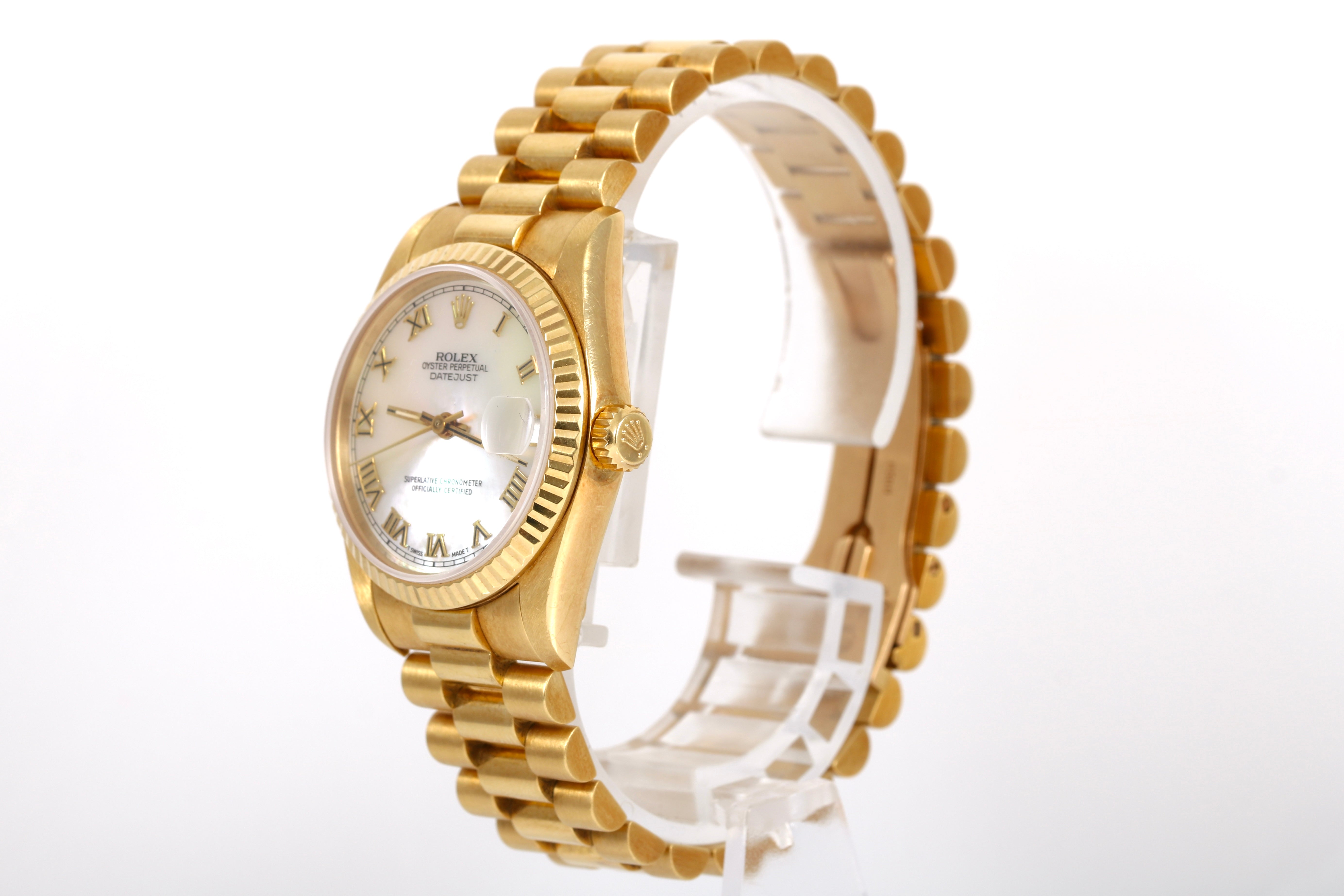 1993 Rolex Datejust 31mm - 68278 (Factory MOP Dial)