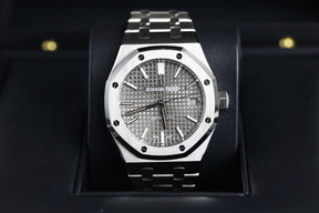 2021 Audemars Piguet 15450ST 37mm Royal Oak Grey Dial with Box & Papers