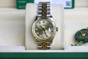 2019 Rolex 278273 Datejust 31mm Champagne Diamond Dial with Box & Papers