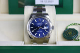 2021 Rolex 126334 Datejust 41mm Blue Dial with Box & Papers