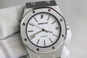 Audemars Piguet 4100ST 35mm Royal Oak Automatic White Dial