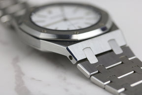 Audemars Piguet 4100ST 35mm Royal Oak Automatic White Dial