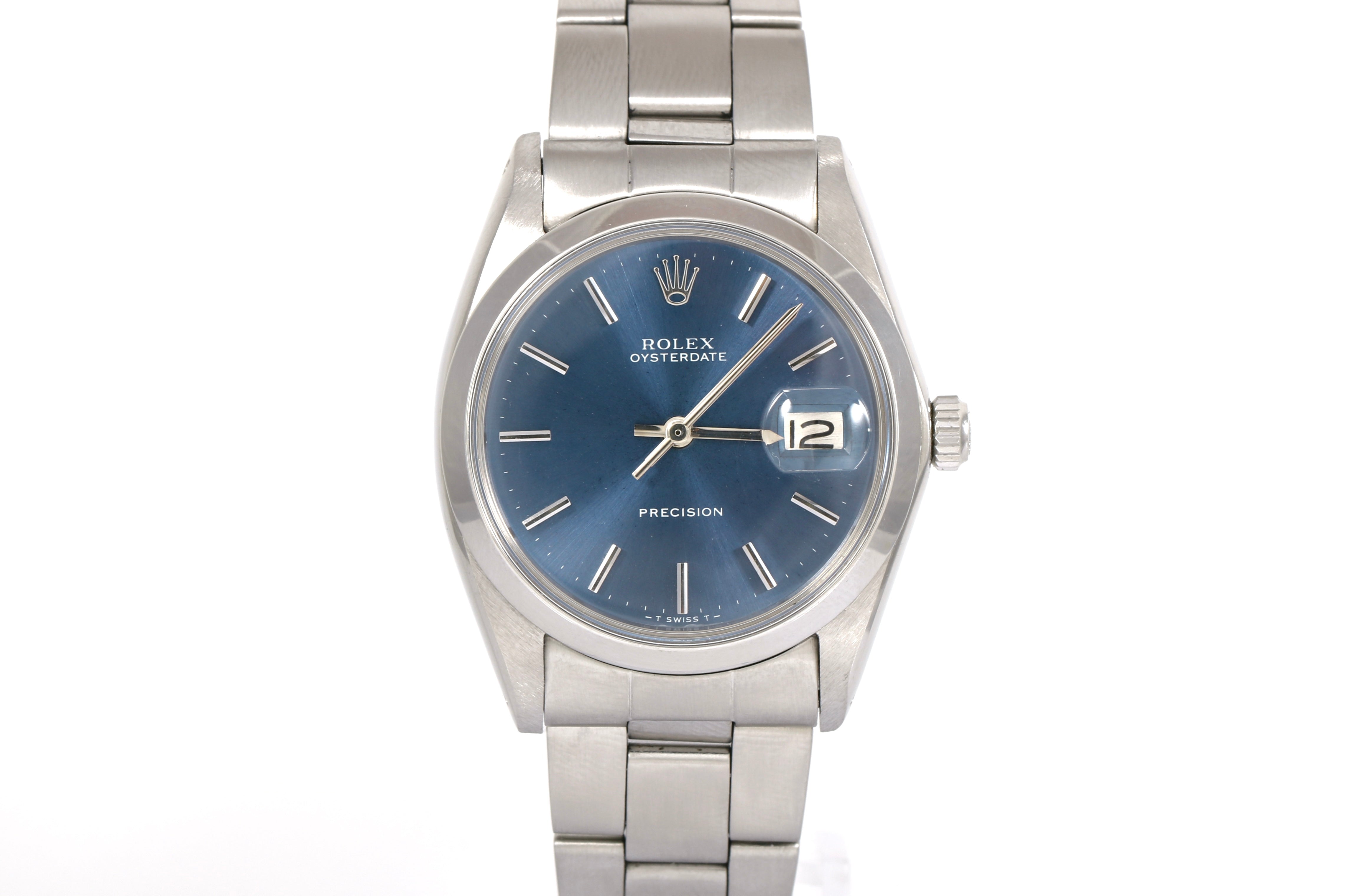 1962 Rolex Oyster Perpetual Date 34mm - 6694 (Blue)