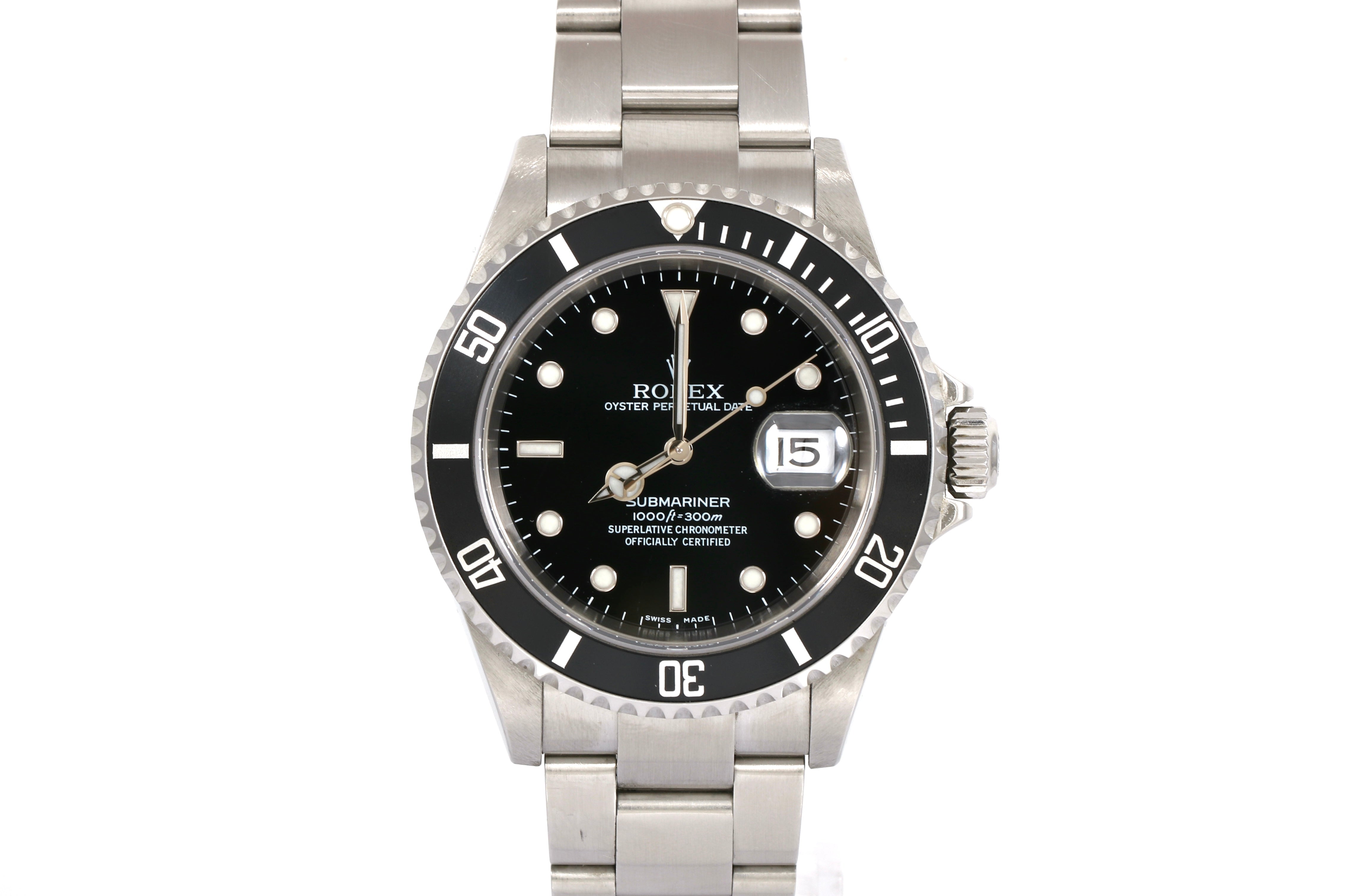 2004 Rolex Submariner 40mm - 16610 (No Holes Case)