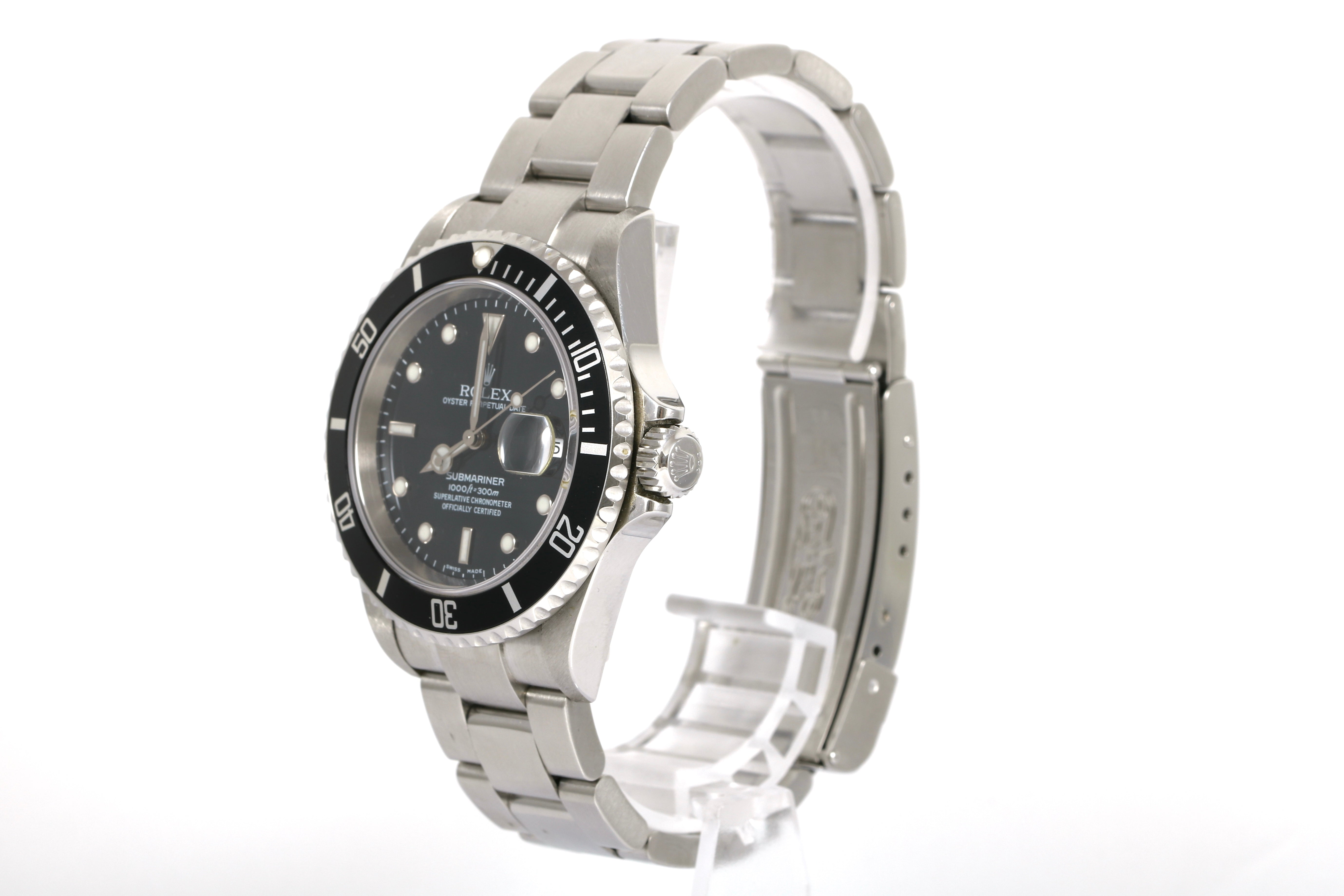 2004 Rolex Submariner 40mm - 16610 (No Holes Case)