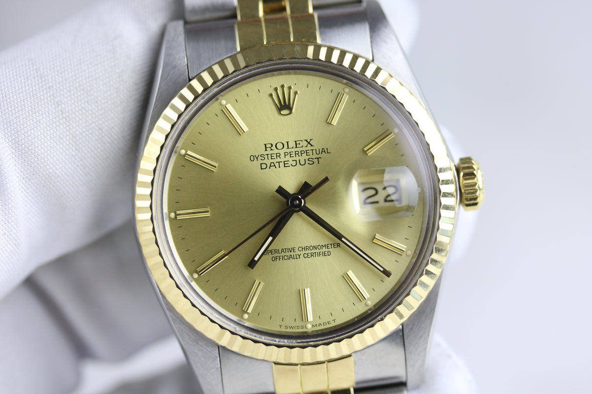 1987 Rolex 16013 Datejust 36mm with Box & Papers