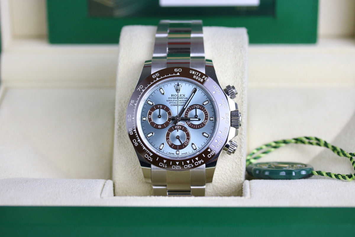 2022 Rolex 116506 Daytona Ice Blue with Box & Papers