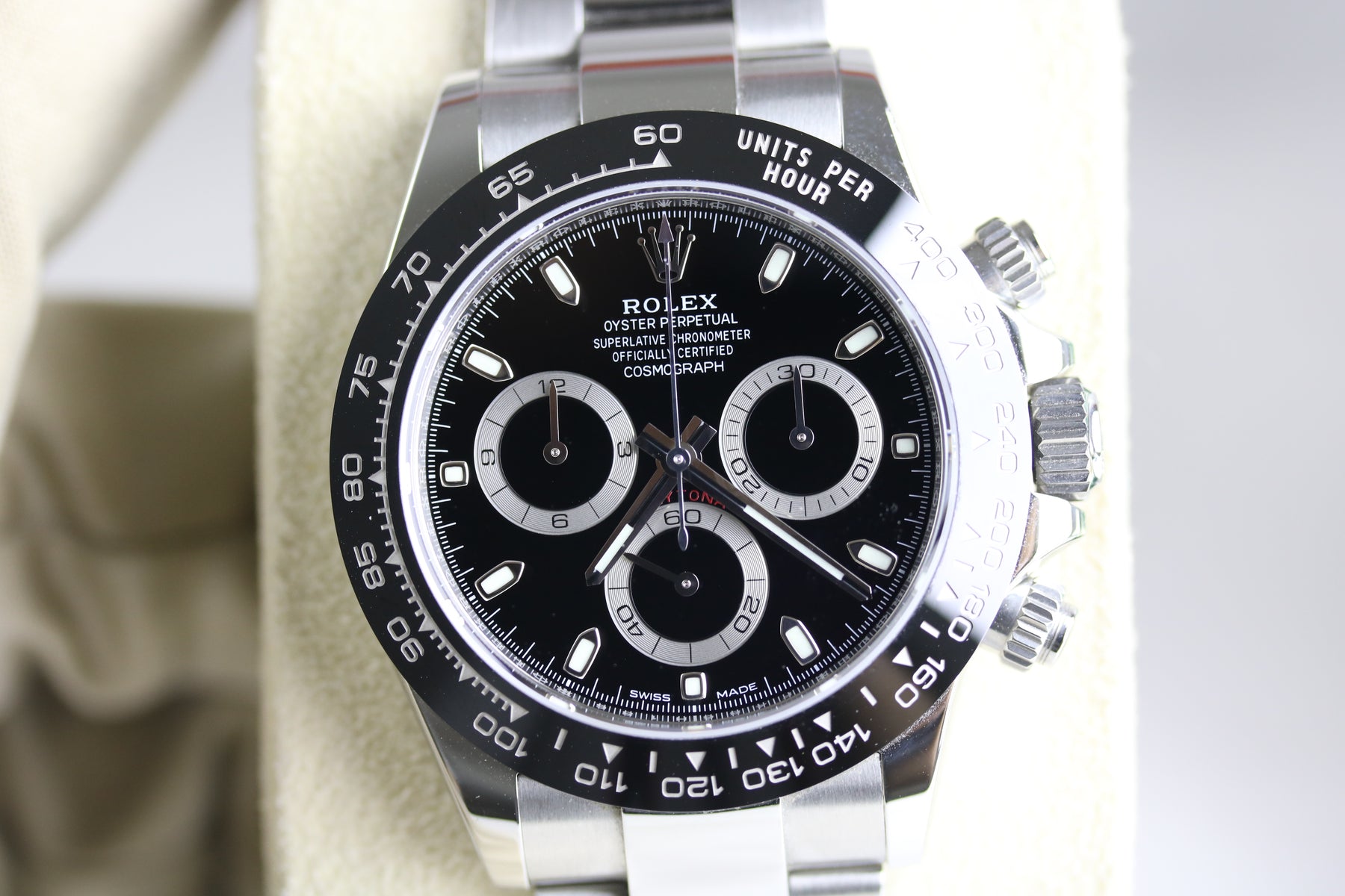 2021 Rolex 116500LN Daytona Black with Box & Papers