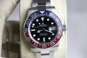 2021 ROLEX 126710BLRO GMT-MASTER II Pepsi with Box & Papers